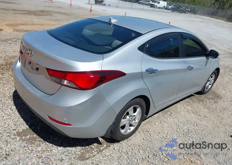 2014 Hyundai Elantra Se z USA, uszkodzony, nr VIN KMHDH4AEXEU187450